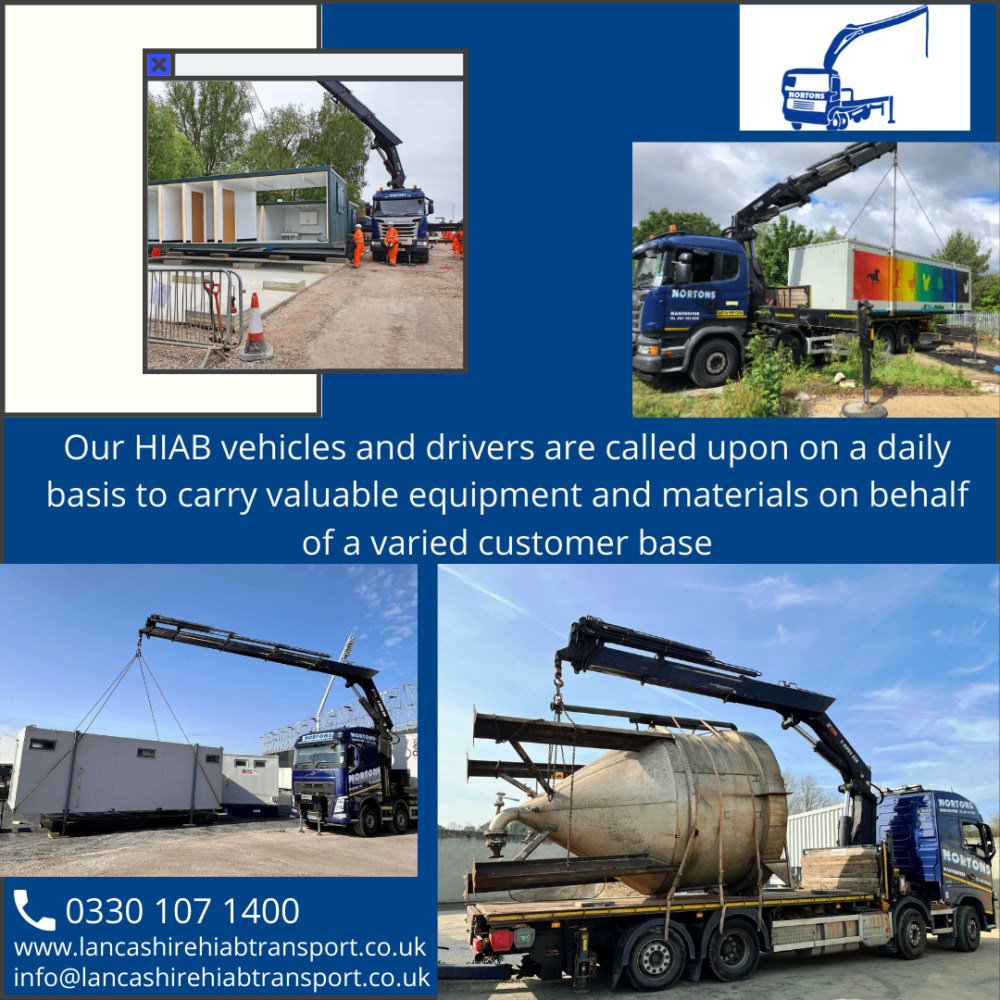 HIAB vehicles and drivers FOR Hire