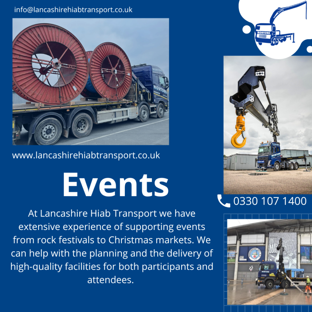 Delivery of Kiosks to Events