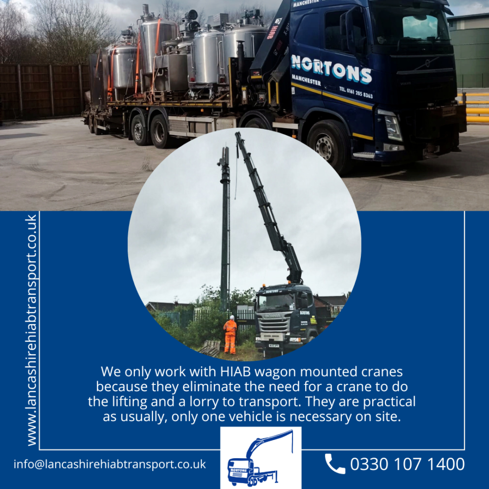 Hire our HIAB wagon mounted cranes