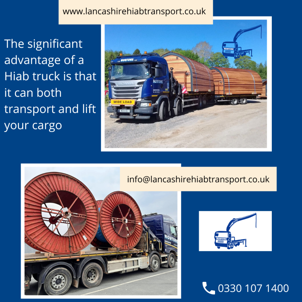 Our trucks transport and lift your freight